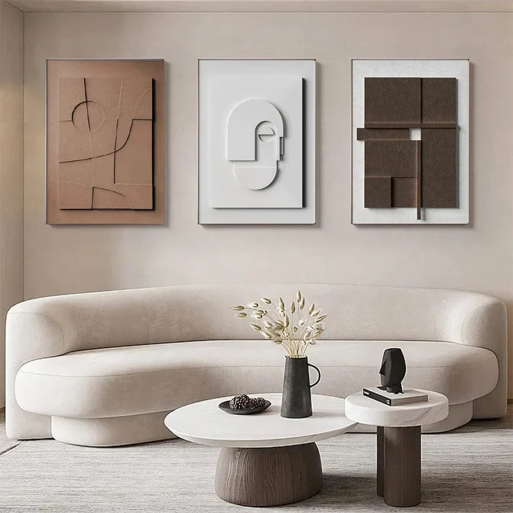 KunstFinesse - Abstracte Kunst Decor | Moderne Wanddecoratie voor Interieur