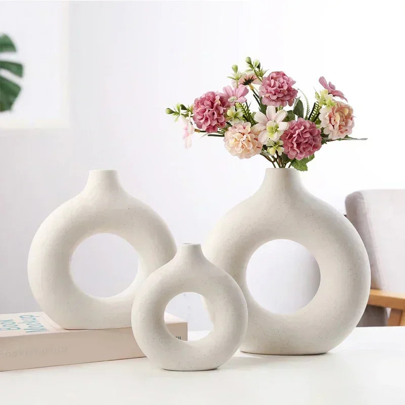 SerenVaas - Elegante Glazen Vaas voor een Rustgevend Interieur | Stijlvolle Woondecoratie