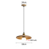 Scandinavische Houten Hanglamp - Natuurlijke Design Verlichting voor Woonkamer en Eetkamer