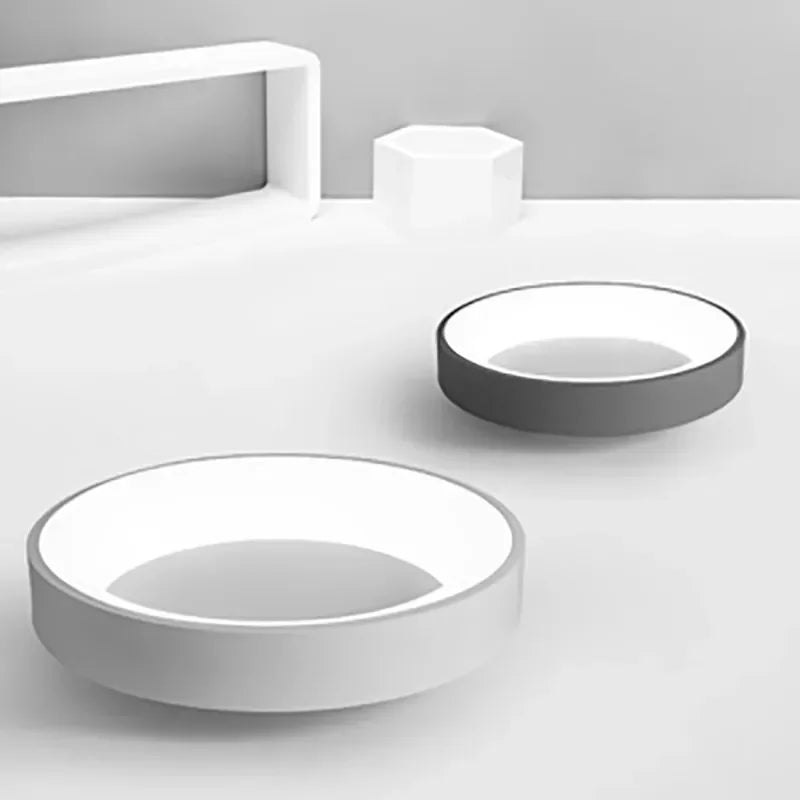 NordicGlow - Ronde Noorse LED Plafondlamp voor Stijlvolle Verlichting