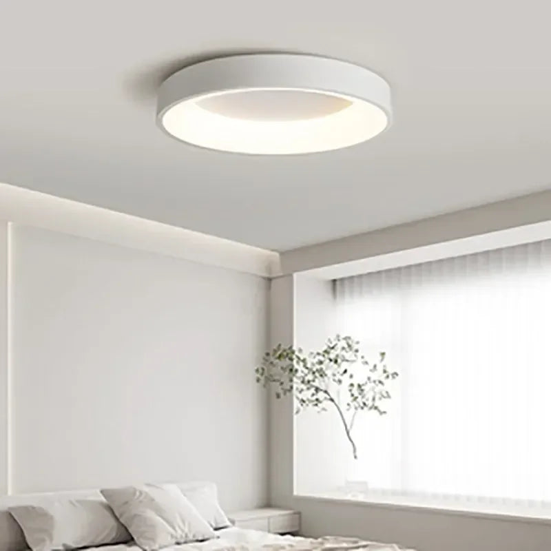 NordicGlow - Ronde Noorse LED Plafondlamp voor Stijlvolle Verlichting