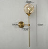 NordGlim - Scandinavische Moderne Glas Wandlamp