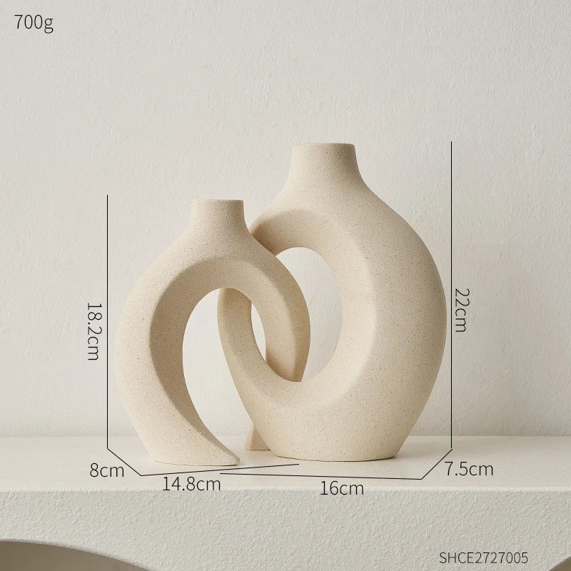 NordVaas - Moderne Vaas in Scandinavische Stijl | Minimalistische Woondecoratie