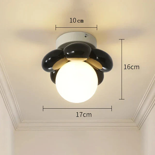 Scandinavische Bloemen Plafondlamp - Moderne LED Verlichting voor Woonkamer en Slaapkamer
