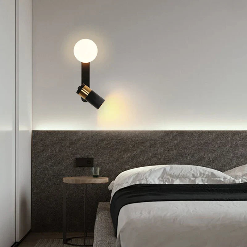 ScandiGlow - Moderne Scandinavische LED Wandlamp | Stijlvolle Verlichting voor Minimalistische Interieurs