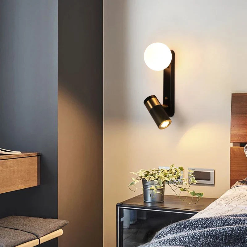 ScandiGlow - Moderne Scandinavische LED Wandlamp | Stijlvolle Verlichting voor Minimalistische Interieurs