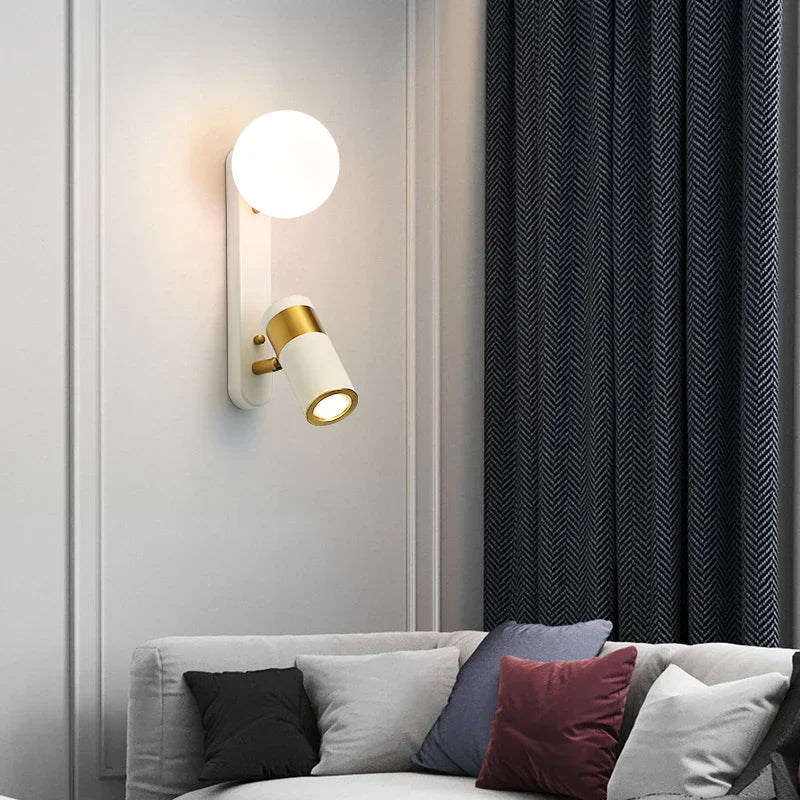 ScandiGlow - Moderne Scandinavische LED Wandlamp | Stijlvolle Verlichting voor Minimalistische Interieurs