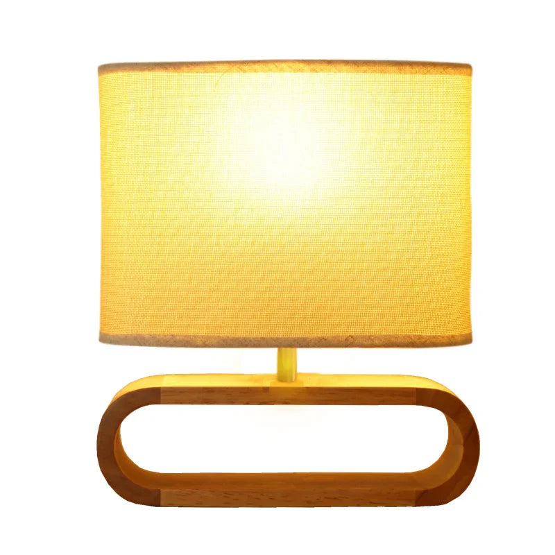 ScandiGlow - Tafellamp van Scandinavisch Hout voor Stijlvolle Verlichting