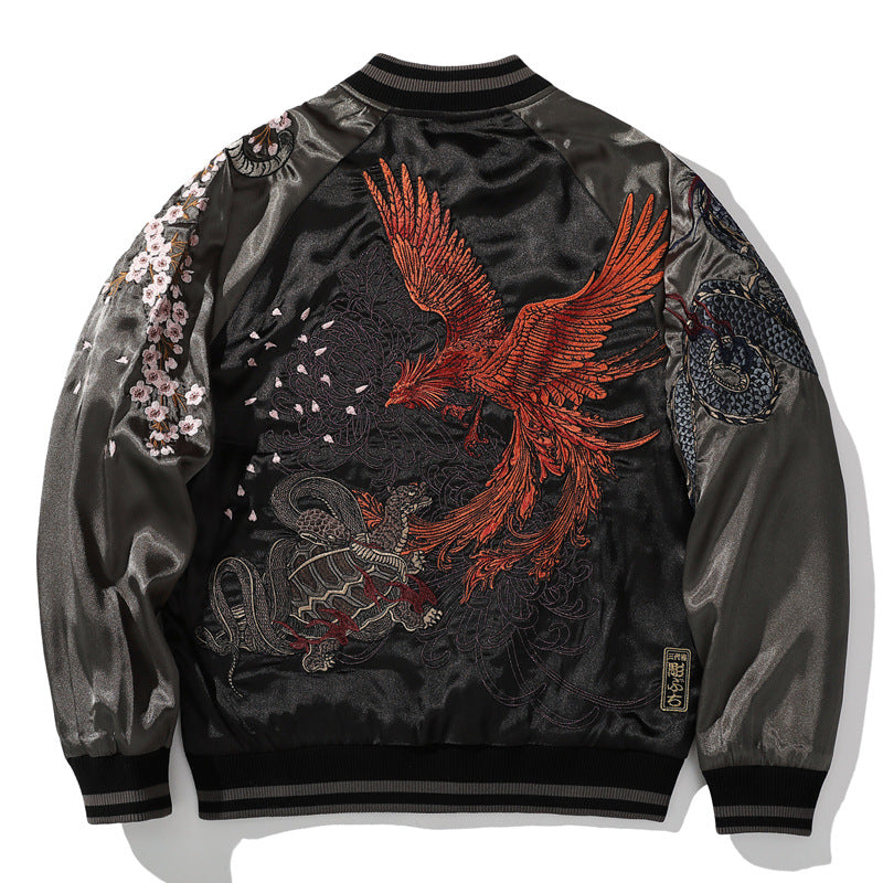 JasperStyle - Sukajan Souvenir Bomberjack | Stijlvolle en Comfortabele Bomberjack voor Dames en Heren