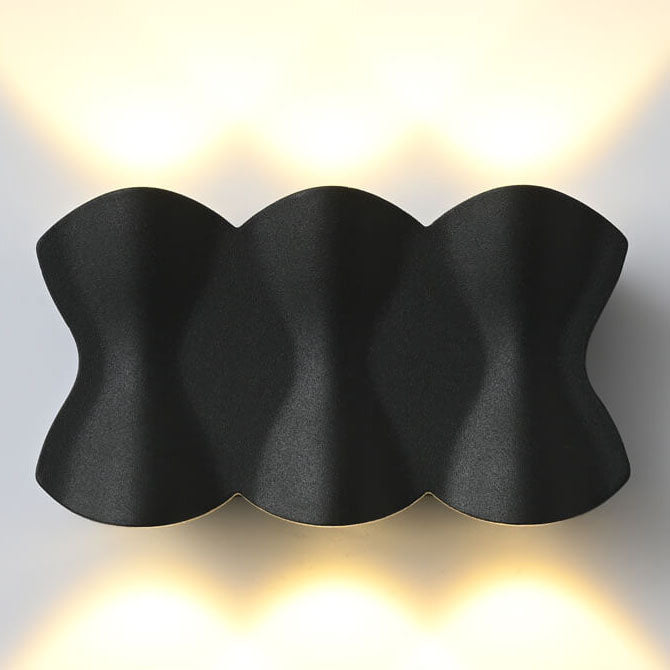 AquaGlow - Moderne waterdichte LED buitenwandlamp van aluminium | Weerbestendige verlichting voor buitenruimtes