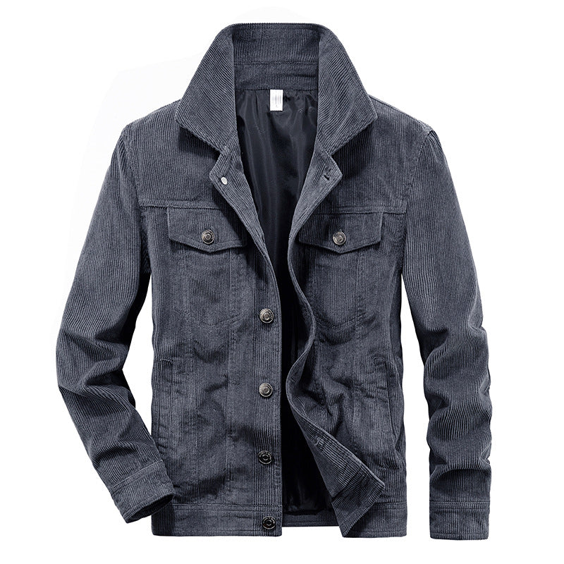 Dorian - Dunne Corduroy Jas voor Heren | Lichte en Stijlvolle Herfstjas