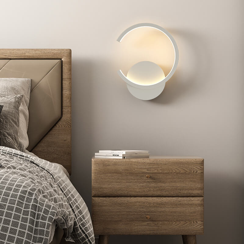 LumiCirkel - Moderne LED Wandlamp met Minimalistisch Cirkelvormig Ontwerp