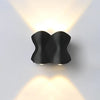 AquaGlow - Moderne waterdichte LED buitenwandlamp van aluminium | Weerbestendige verlichting voor buitenruimtes