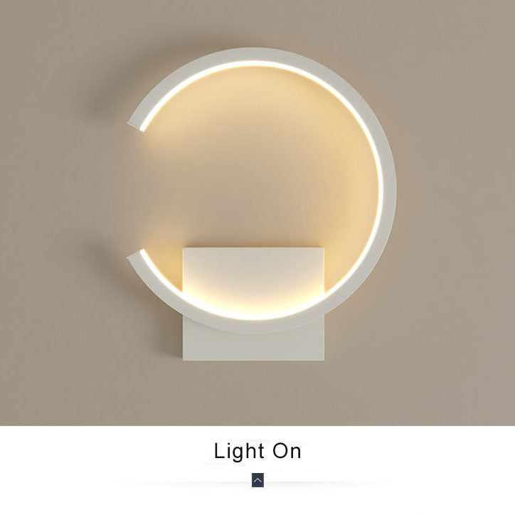 LumiCirkel - Moderne LED Wandlamp met Minimalistisch Cirkelvormig Ontwerp