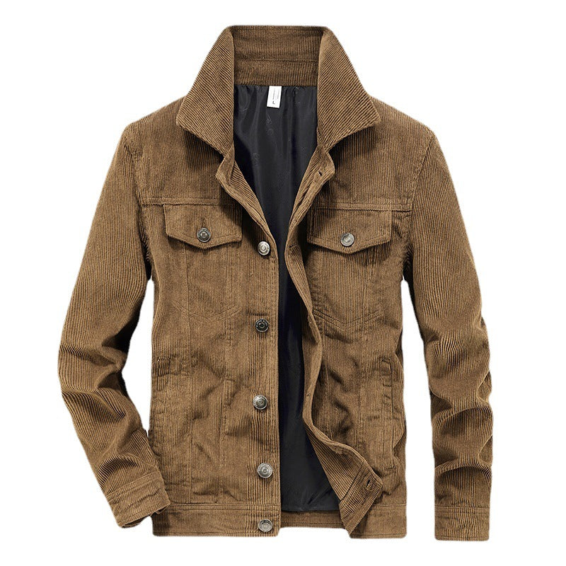 Dorian - Dunne Corduroy Jas voor Heren | Lichte en Stijlvolle Herfstjas