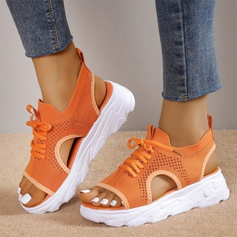 ZomerBries Net Sandalen | Ademend en Trendy Zomersandalen voor Dames