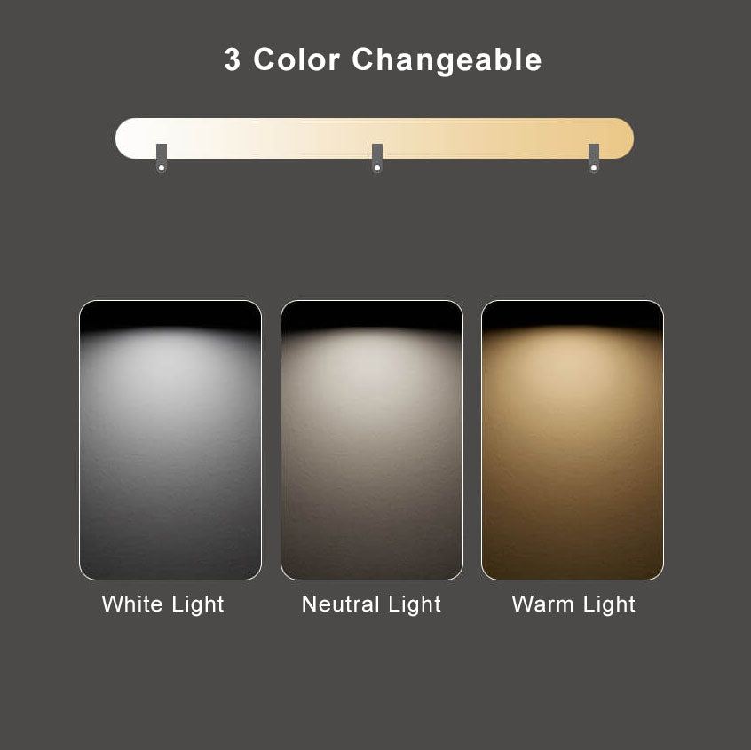 LeafLux - LED-wandlamp met organisch ontwerp en 3 verwisselbare kleuren
