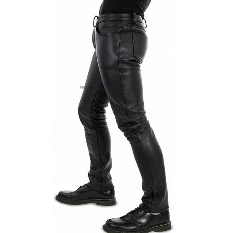 Brent's Lederhose - Stijlvolle Leren Broek voor Dames en Heren