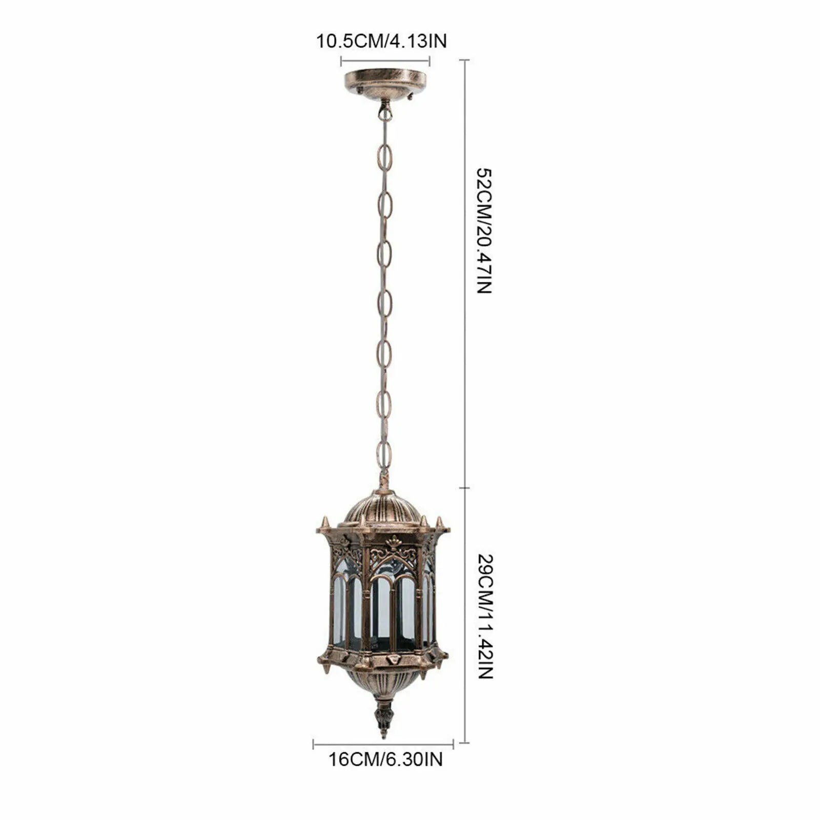 RetroGlow - Industriële Vintage Hanglamp voor Stijlvolle Verlichting