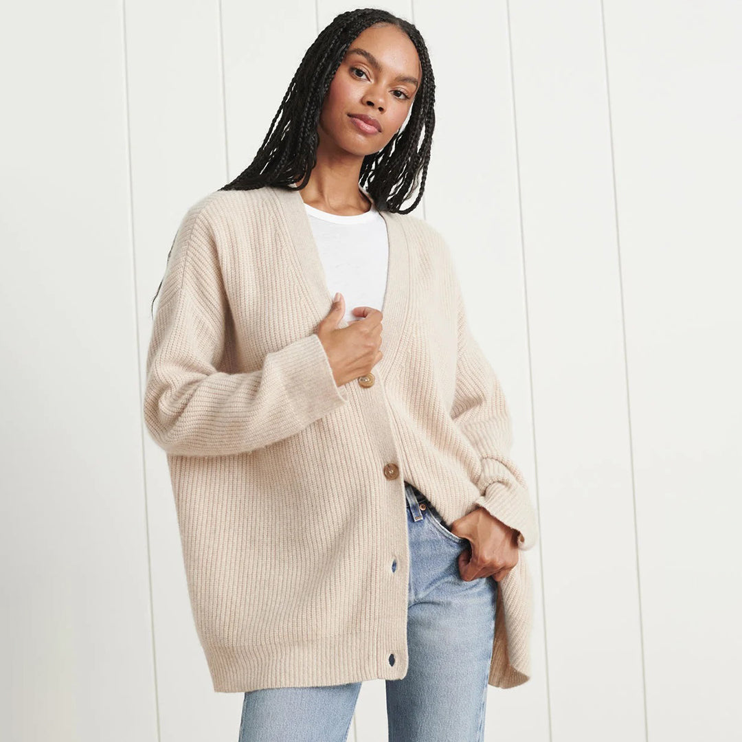 Sofie - Knusse Gebreide Vest met Knoopsluiting voor Dames