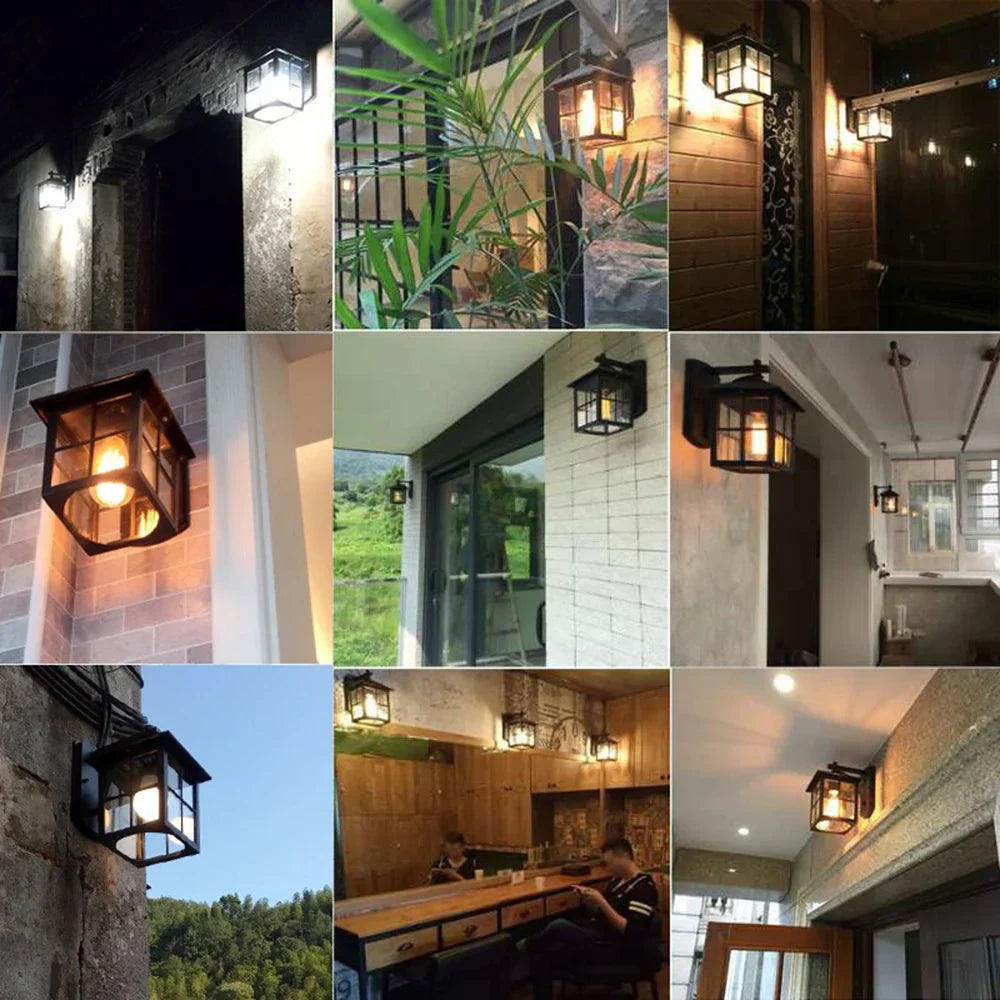 RetroLuxe - Klassieke Muurverlichting | Stijlvolle Buitenlamp