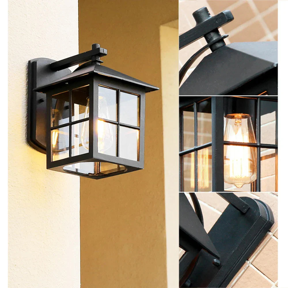 RetroLuxe - Klassieke Muurverlichting | Stijlvolle Buitenlamp