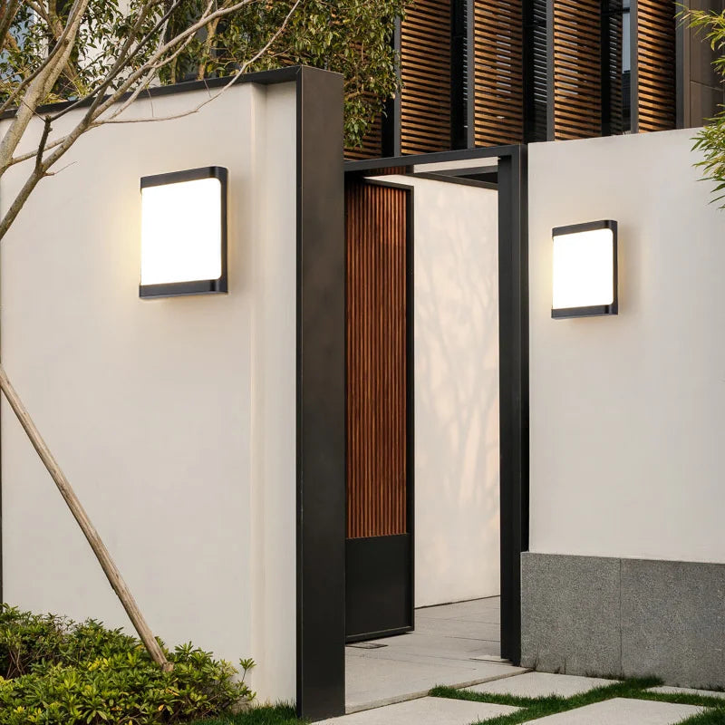 AquaShield - Waterdichte Buitenwandlampen voor Efficiënte Verlichting
