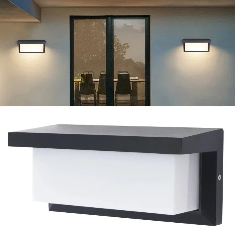 SkyGlow - Waterdichte LED Wandlamp voor Buiten