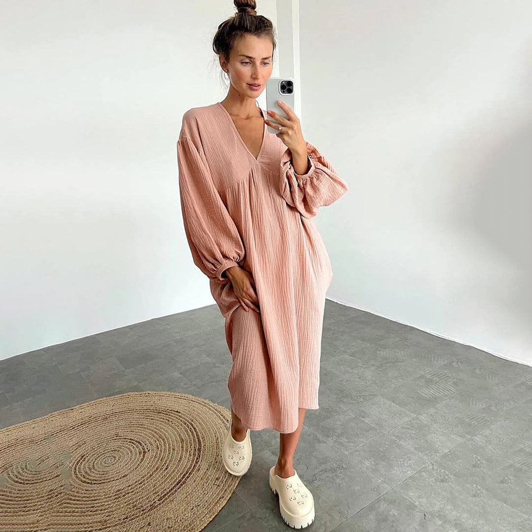 Valerii - Comfortabel en losvallend casual jurk