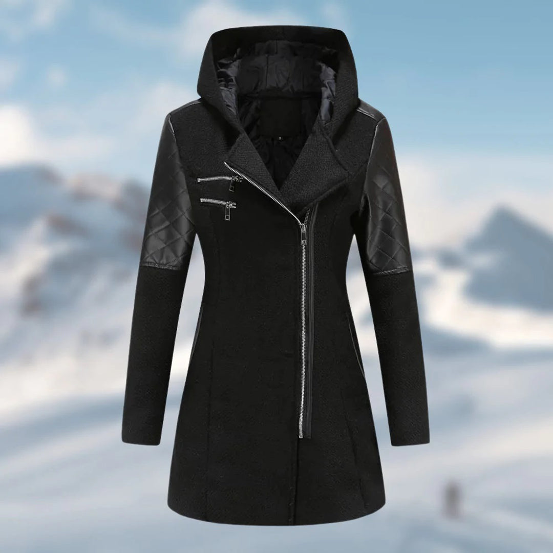 Elise – Moderne Winterjas voor Dames | Stijlvolle Warme Mantel voor Koude Dagen