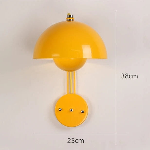 DreamGlow - Wandlamp met Paddenstoel Design voor Kinderkamers
