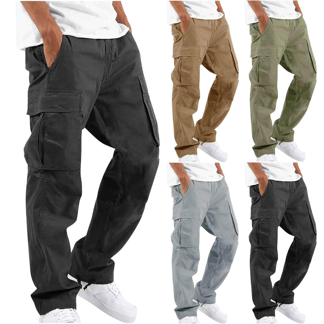 Rykan Cargo Broek voor Heren - Duurzame en Functionele Cargo Broek voor Outdoor en Casual Gebruik