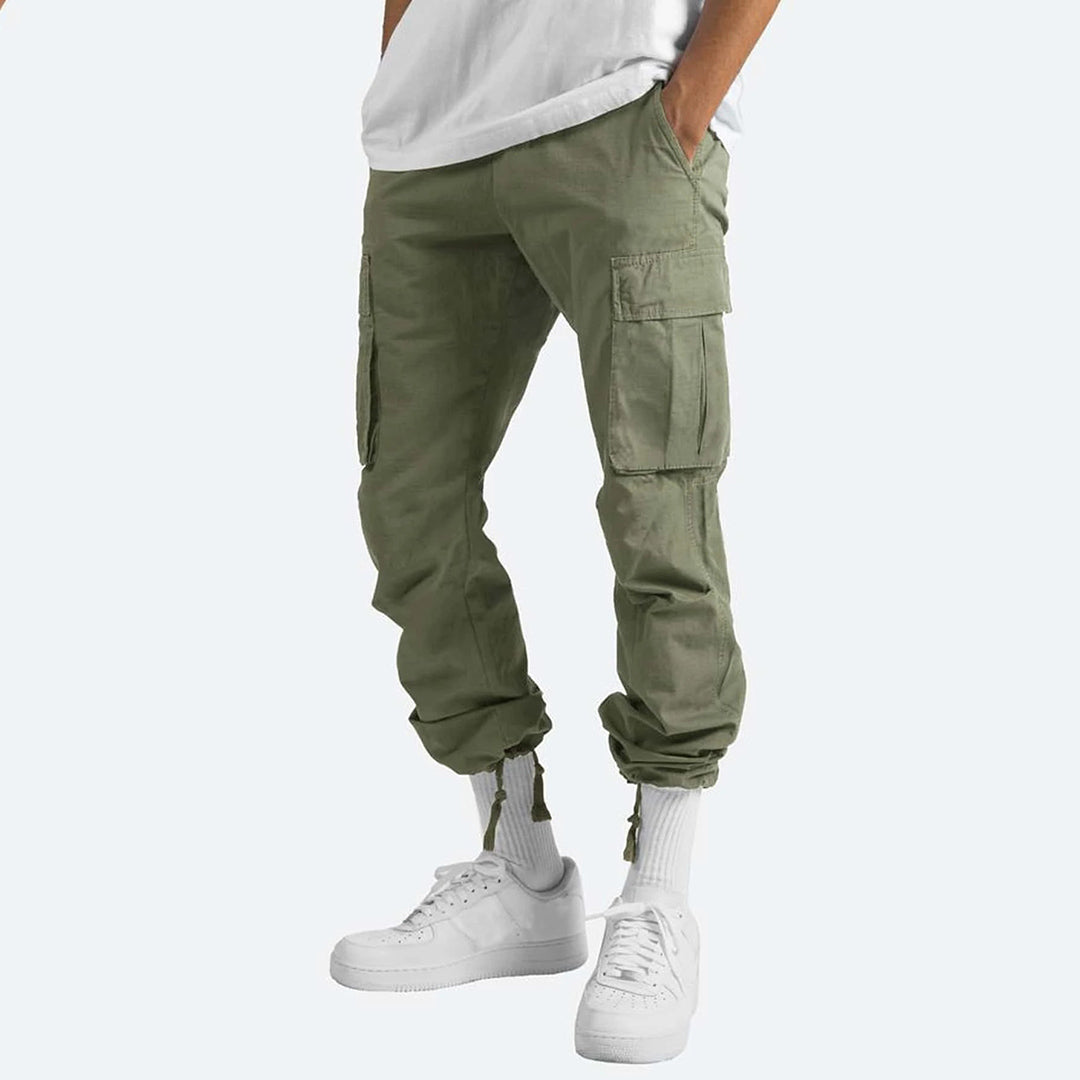 Rykan Cargo Broek voor Heren - Duurzame en Functionele Cargo Broek voor Outdoor en Casual Gebruik