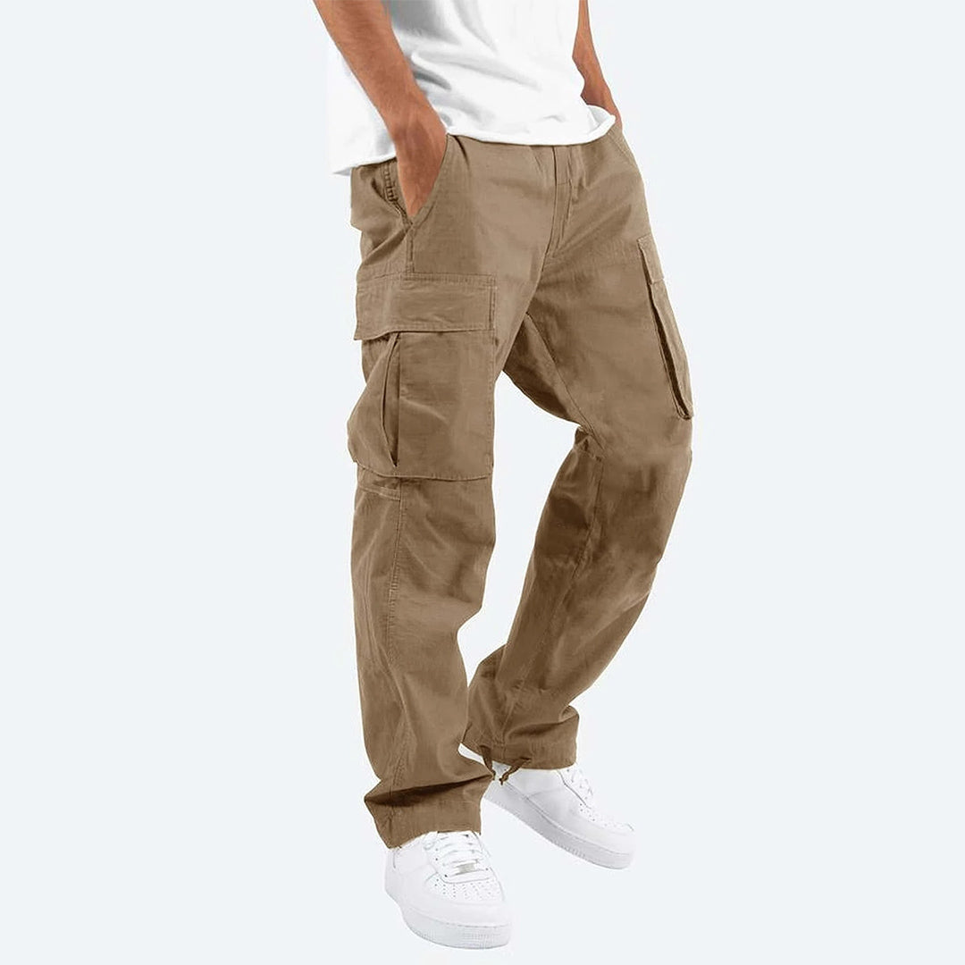 Rykan Cargo Broek voor Heren - Duurzame en Functionele Cargo Broek voor Outdoor en Casual Gebruik