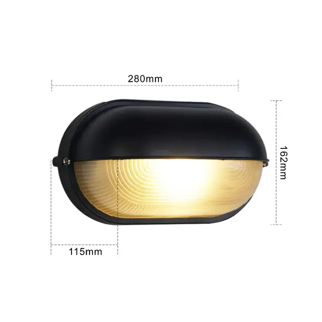 IronBeam - Industriële Waterdichte Wandlamp voor Buitenverlichting