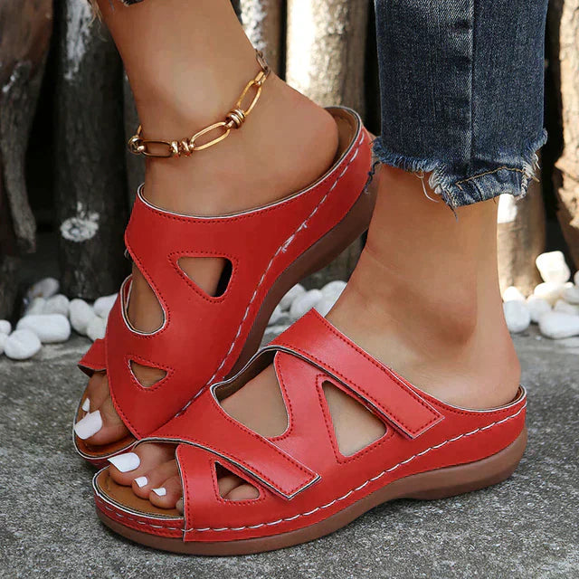 Elena - Orthopedische Wedge Sandalen | Comfortabele en Stijlvolle Zomersandalen voor Dames