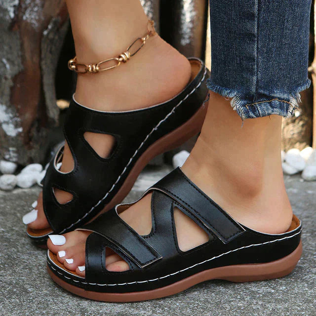 Elena - Orthopedische Wedge Sandalen | Comfortabele en Stijlvolle Zomersandalen voor Dames