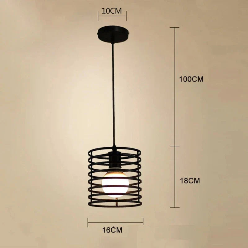 RetroCharm - Vintage Hanglamp voor Stijlvolle Verlichting