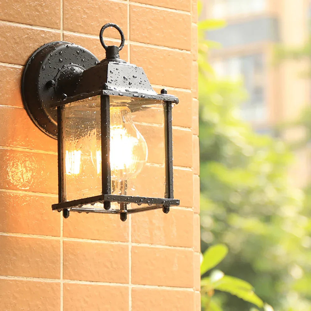 VintageGlow - Retro Buitenwandlamp | Waterdichte Wandlamp voor Buiten
