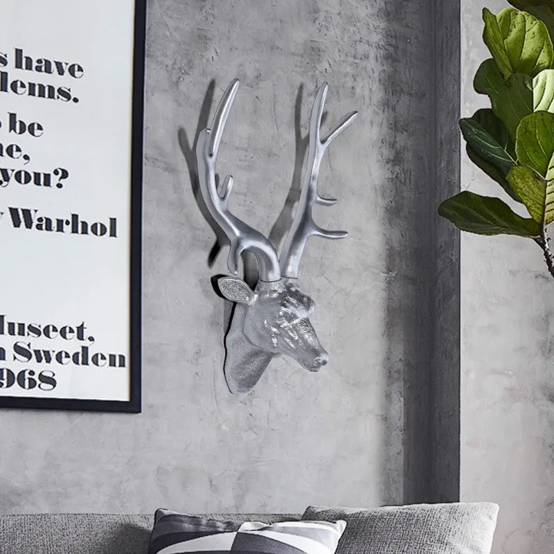 Rustieke Gewei Wanddecoratie - Stijlvolle Natuurinspiratie voor je Interieur