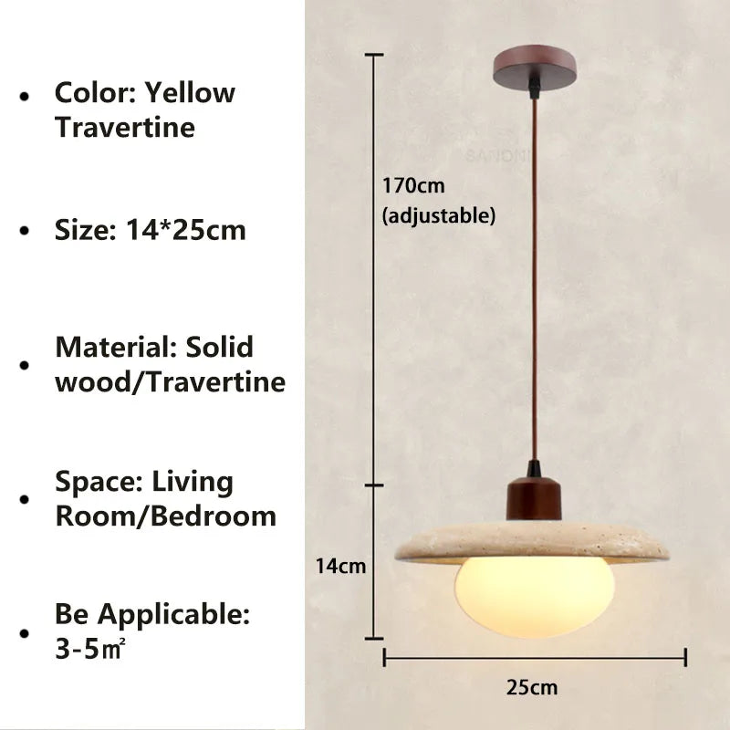ZenDesign - Moderne Wabi Sabi Hanglamp voor Minimalistisch Interieur
