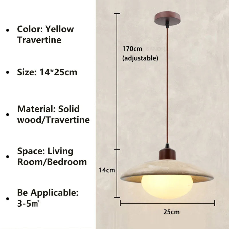 ZenDesign - Moderne Wabi Sabi Hanglamp voor Minimalistisch Interieur