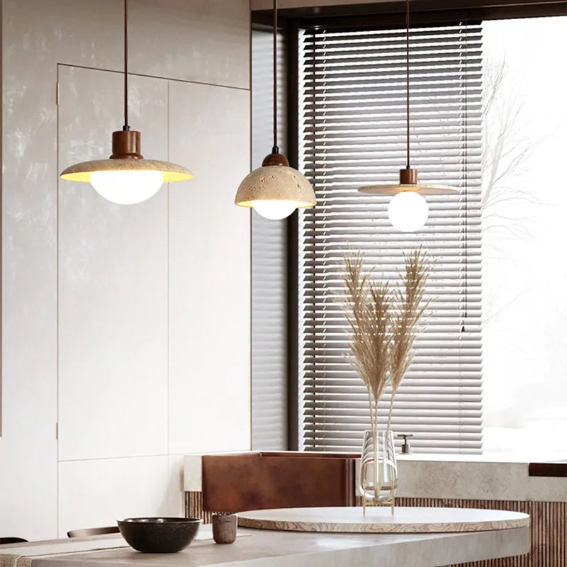 ZenDesign - Moderne Wabi Sabi Hanglamp voor Minimalistisch Interieur
