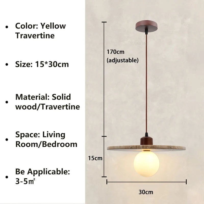 ZenDesign - Moderne Wabi Sabi Hanglamp voor Minimalistisch Interieur