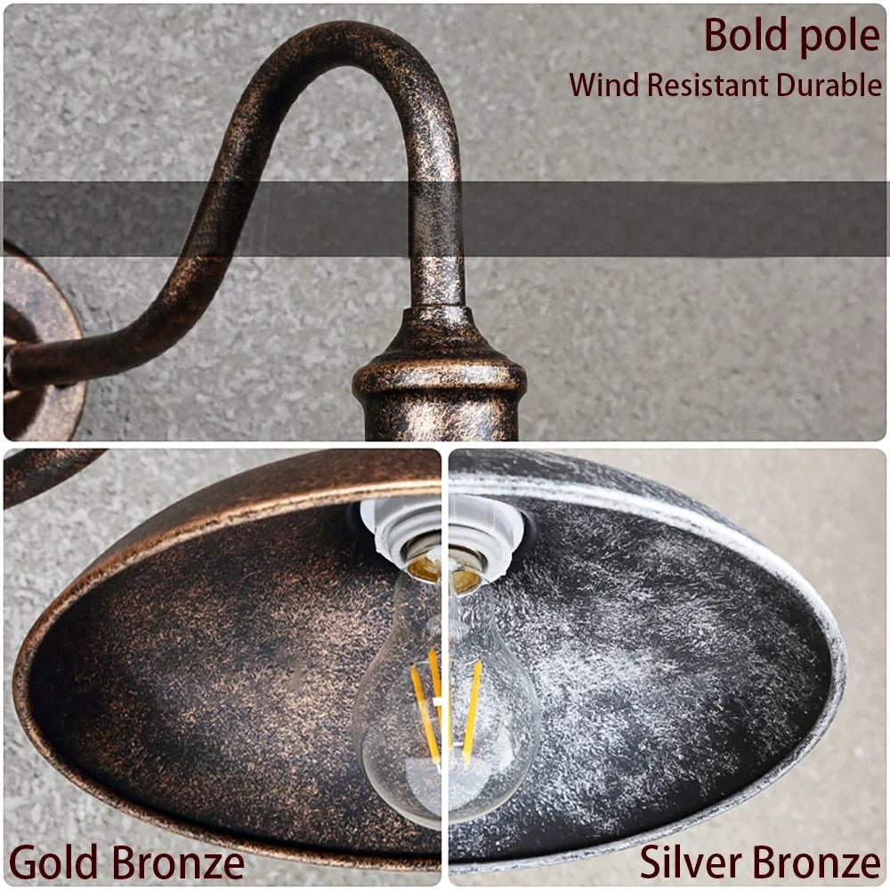 StormClassic - Waterdichte Vintage Wandlamp voor Buitenverlichting