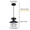 RetroCage - Industriële Hangende Plafondlamp voor Stoere Verlichting