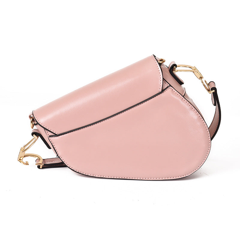 EmiliaStyle Dames Schoudertas – Exclusieve PU-Lederen Satteltas met Brede Riem en Luxe Uiterlijk