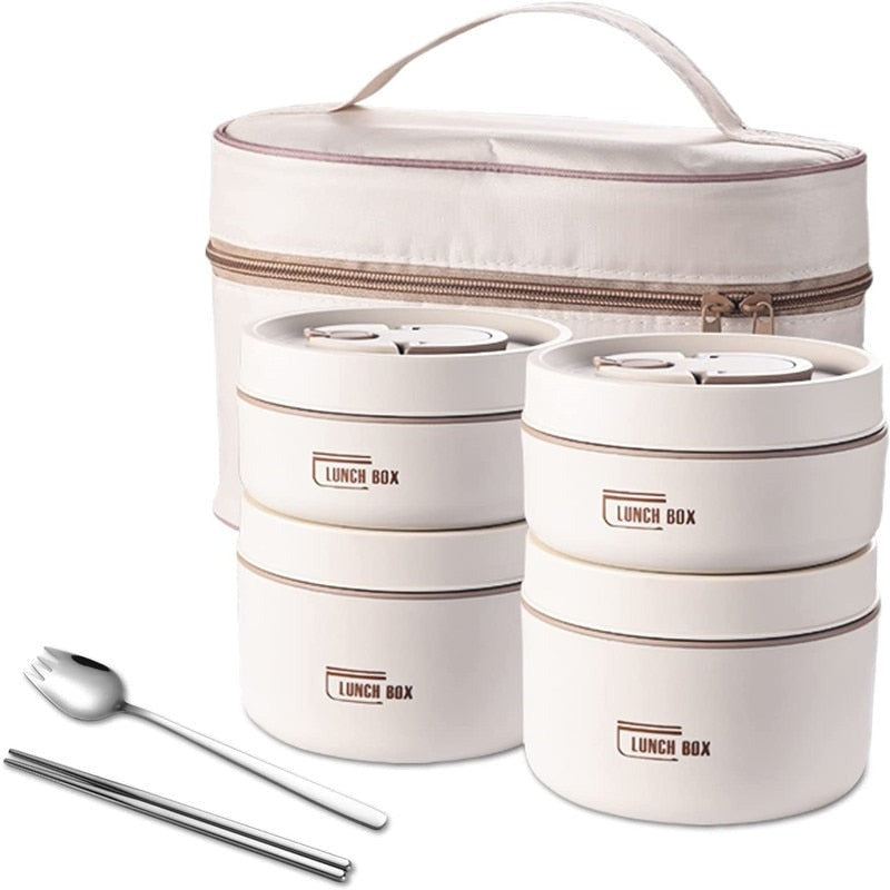 SmartLunch - Geïsoleerde Lunchbox Set | Perfect voor Werk en Reizen