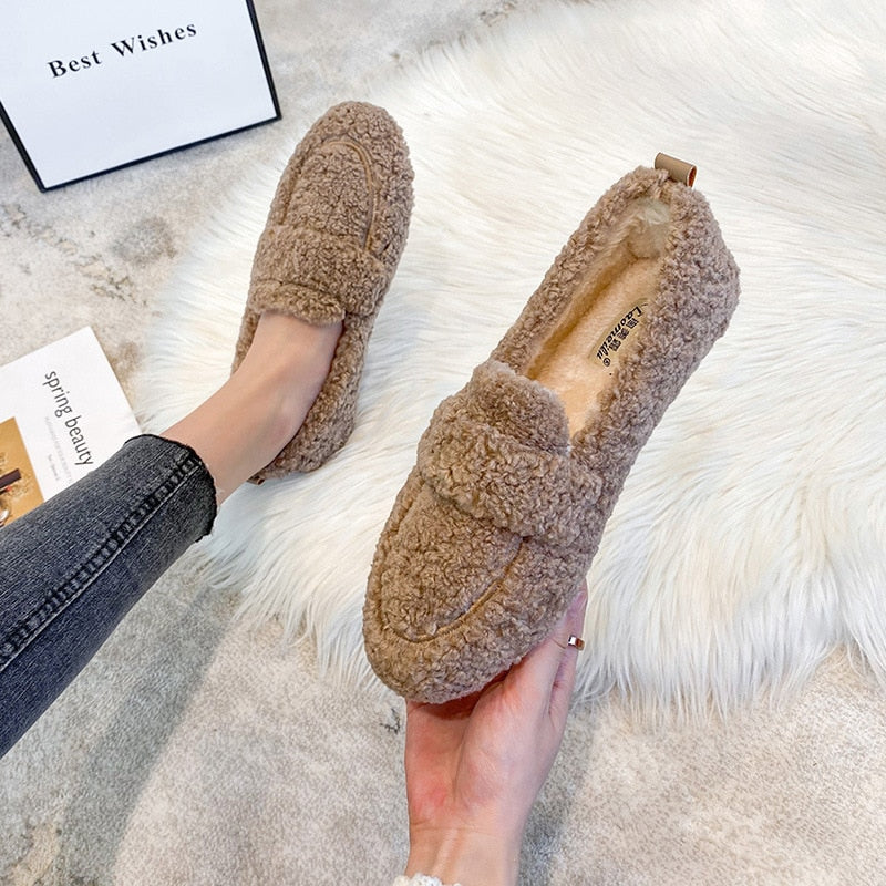 PlushComfort - Fluweelzachte Pantoffels voor Dames