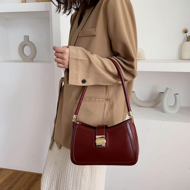 EmiliaStyle Stijlvolle Schoudertas voor Dames | Designer Handtas met Rits